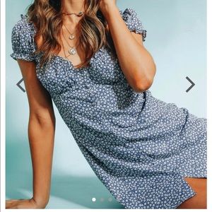 Verge girl floral dress